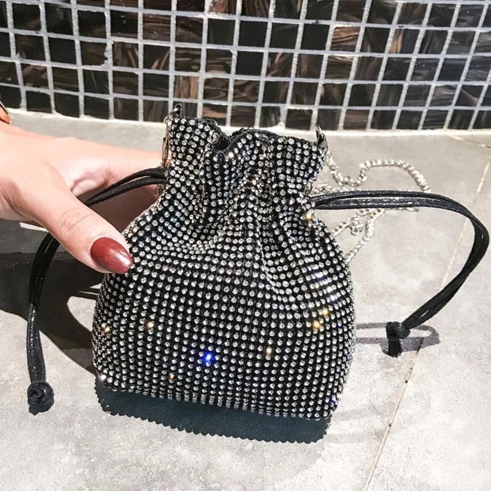 Mini chain bling bag